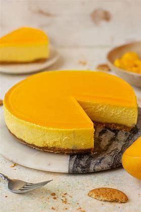 Mango Cheesecake GF Crust