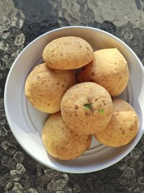 Almojabanas- Cheese bread w/ Guava  GLUTEN FREE