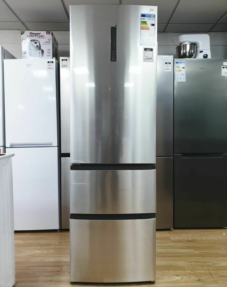 Haier Htr5619fnmi 70 30 Frost Free Fridge Freezer Inox