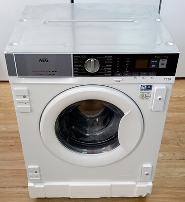 AEG 7000 Series L7FE7461BI 7 kg 1400 Spin Built In Washing Machine - White