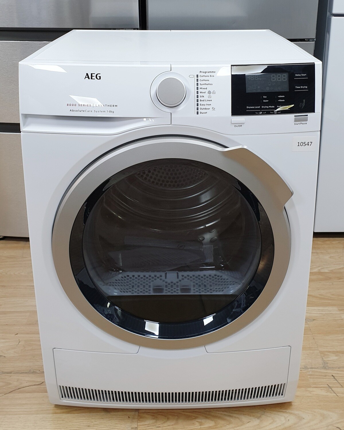AEG T8DBG842R 8kg Heat Pump Tumble Dryer With AbsoluteCare