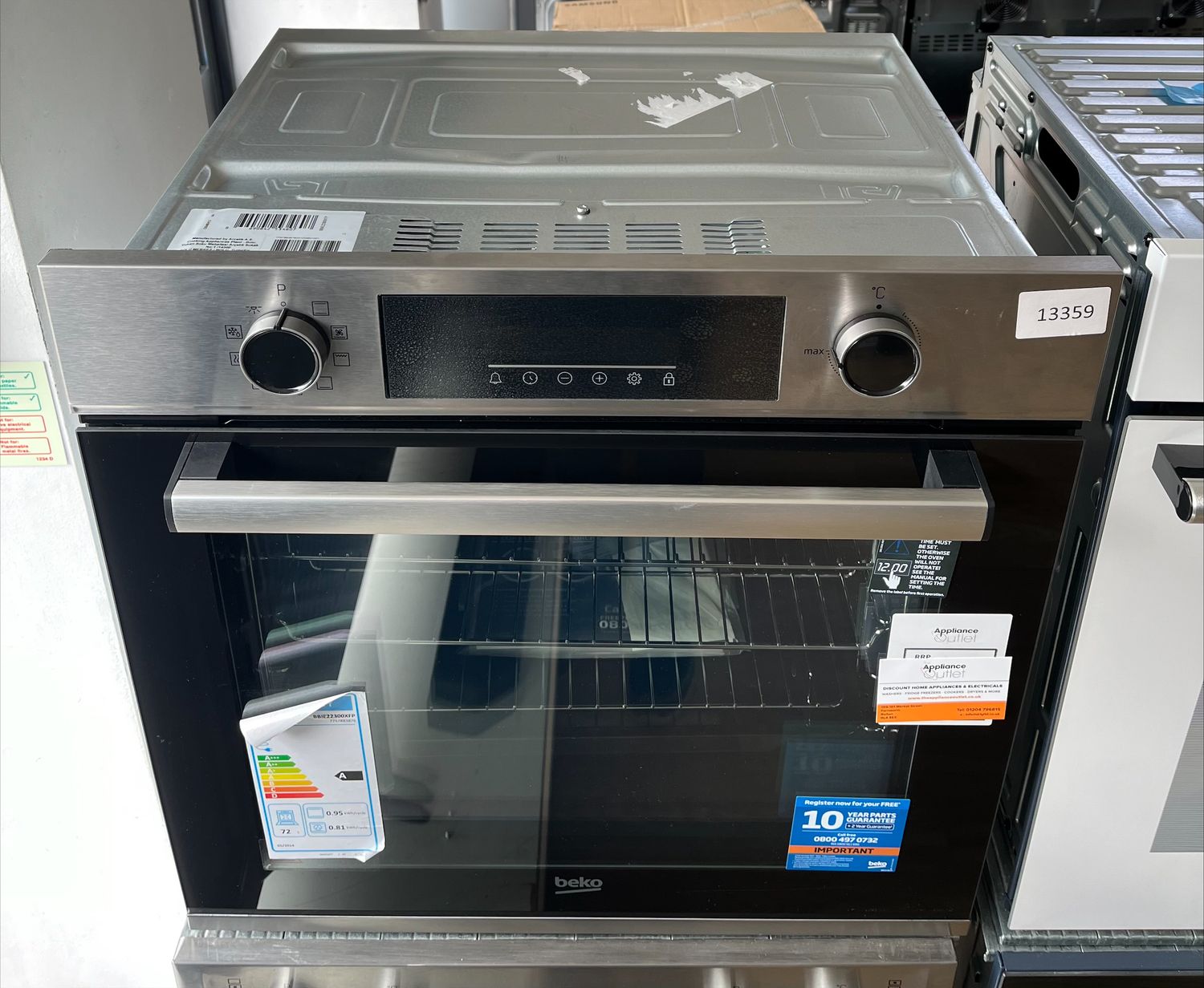 BEKO Pro BBIE22300XFP Electric Pyrolytic Oven - Stainless Steel #13359