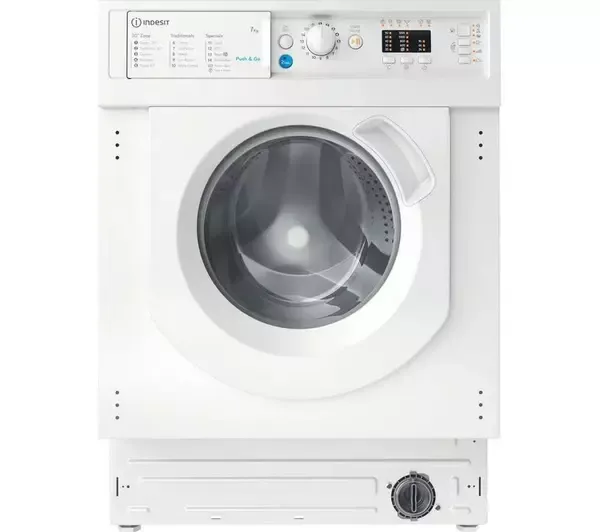 INDESIT BIWMIL71252UKN 7 KG Integrated Washing Machine - #13399