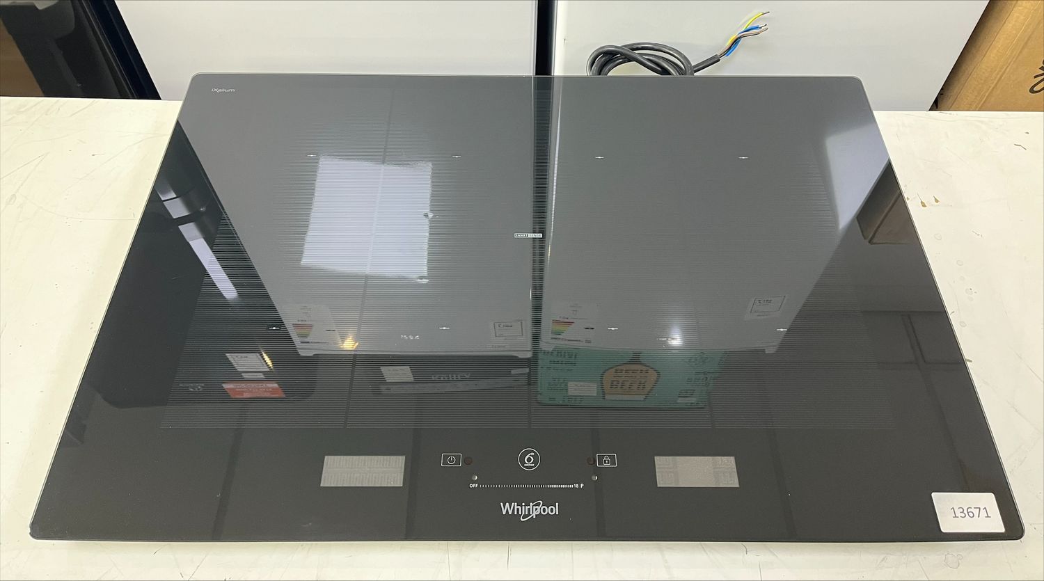 WHIRLPOOL SmartCook SMP778C/NE/IXL 75 CM 8 Zone Induction Hob