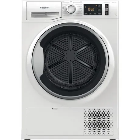 HOTPOINT PetHair Care NTSM1192SKUK 9 KG Heat Pump Tumble Dryer