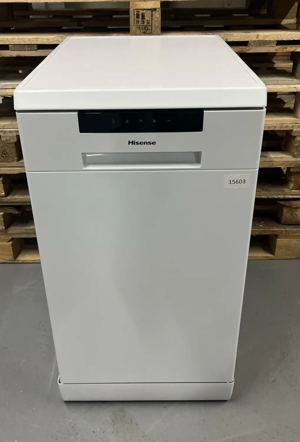 HISENSE HS523E15WUK 45 CM Slimline Dishwasher - White