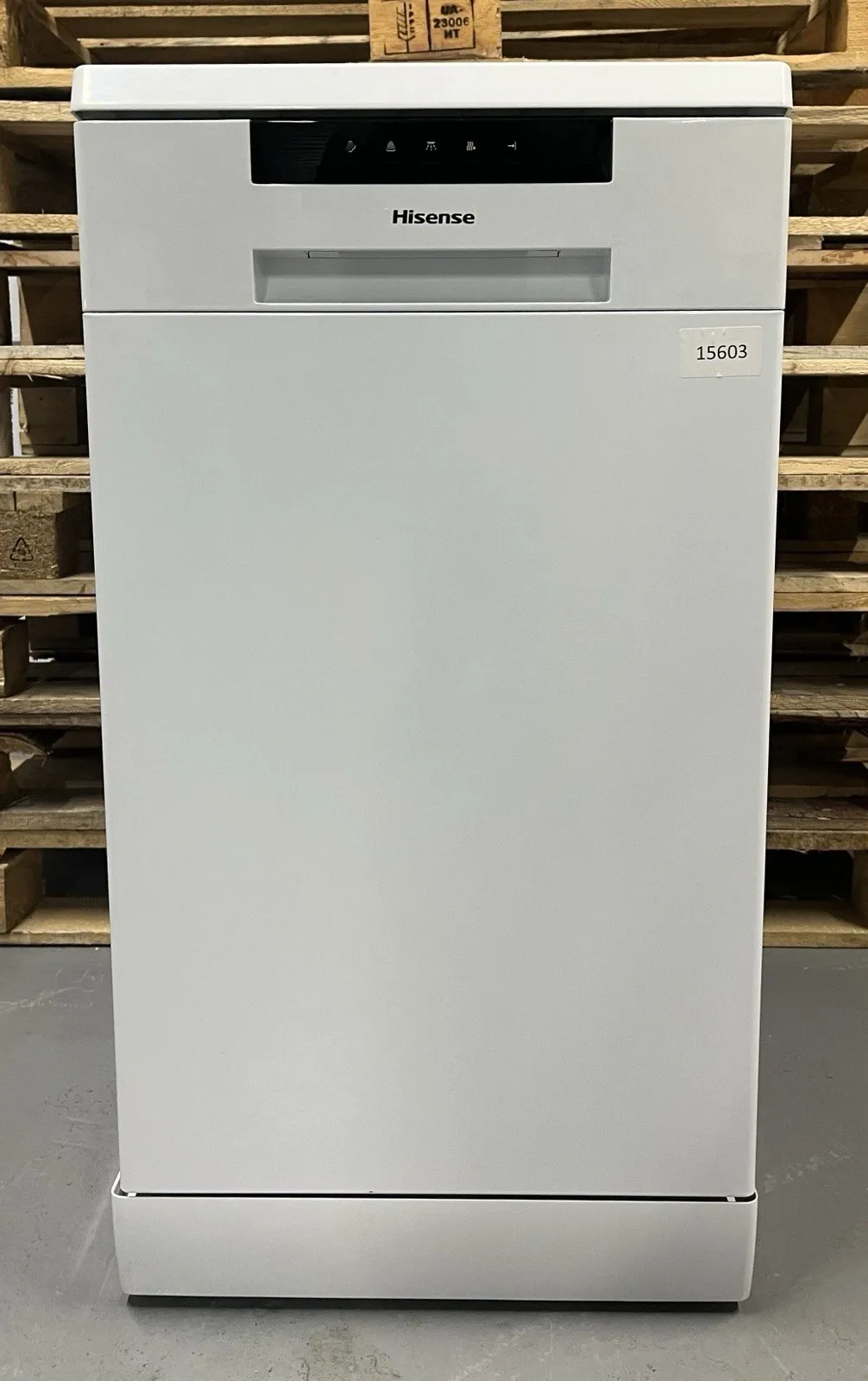 HISENSE HS523E15WUK 45 CM Slimline Dishwasher - White