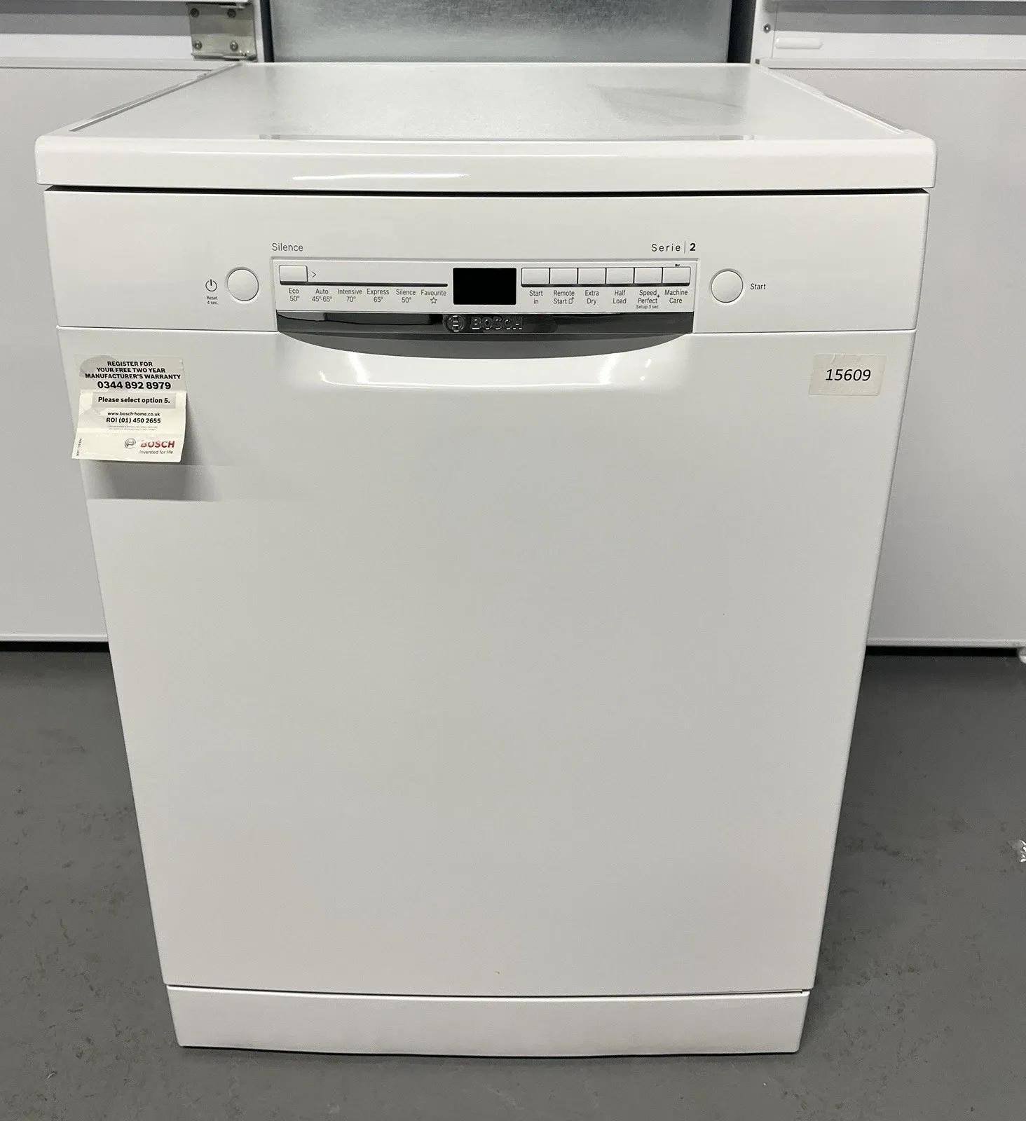 BOSCH Series 2 SMS2HVW67G 60 CM Full Size Wi-Fi Enabled Dishwasher