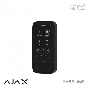 Ajax Keypad Touch Zwart