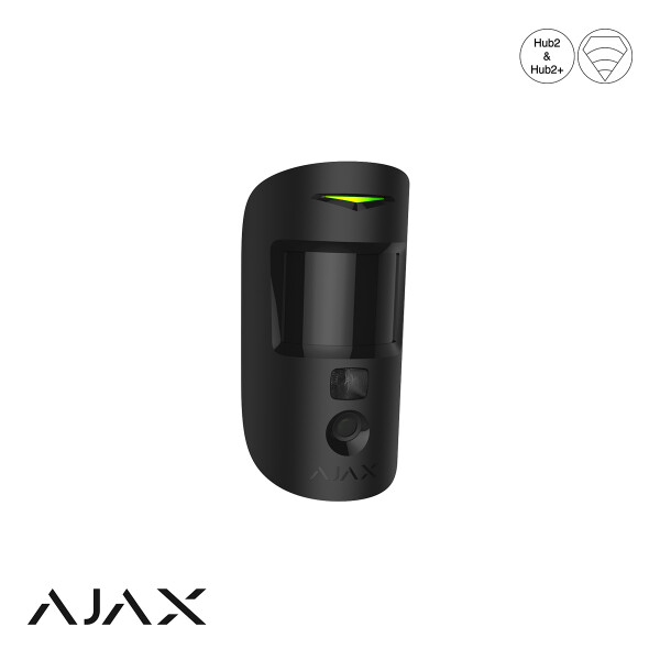 Ajax MotionCam Zwart