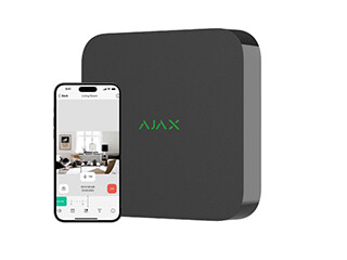 Ajax NVR 8 Kanaals Zwart