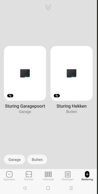 Sturing voor elektrische garagepoort