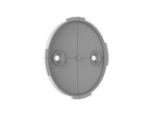 Beugel voor rookdetector