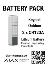 Keypad Outdoor Battery Pack