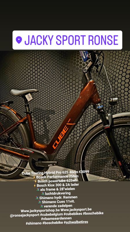 Cube Touring Hybrid Pro 625 46cm