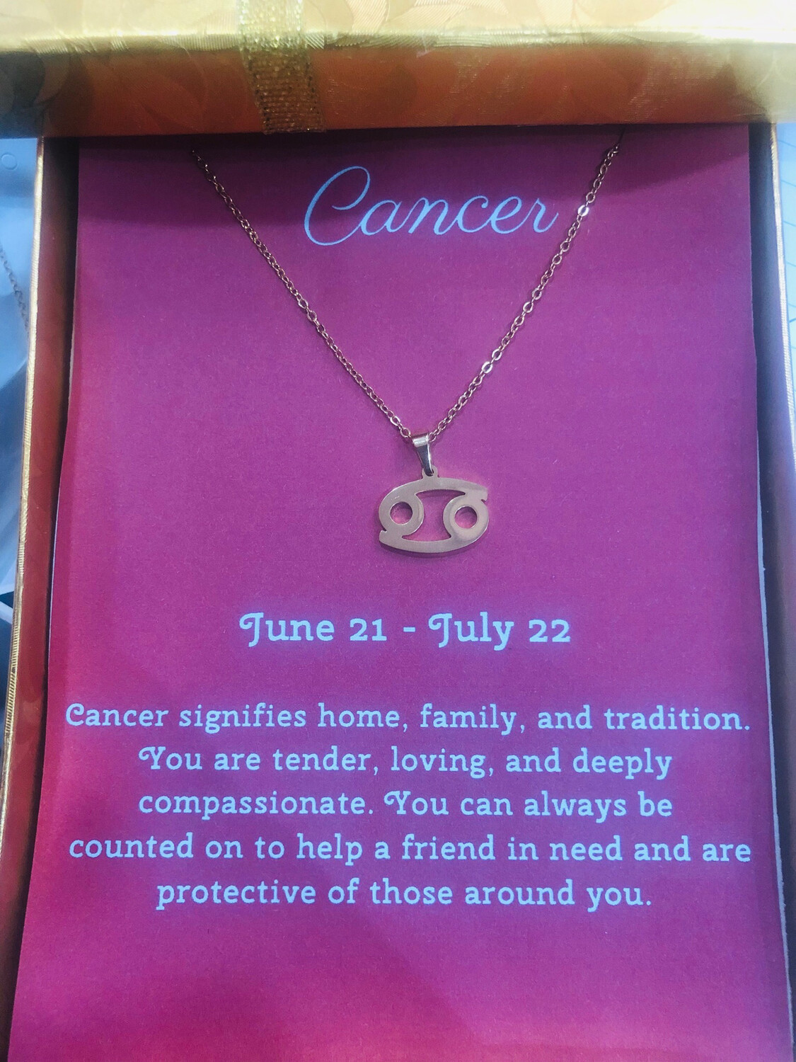  Zodiac Chain Cancer 