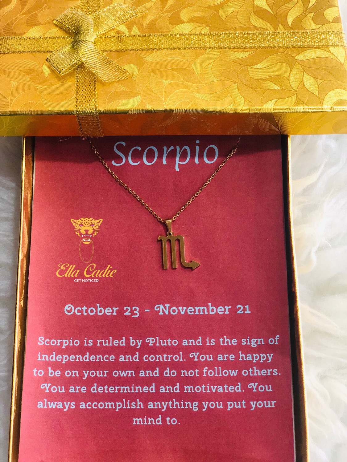 Zodiac Chain Scorpio