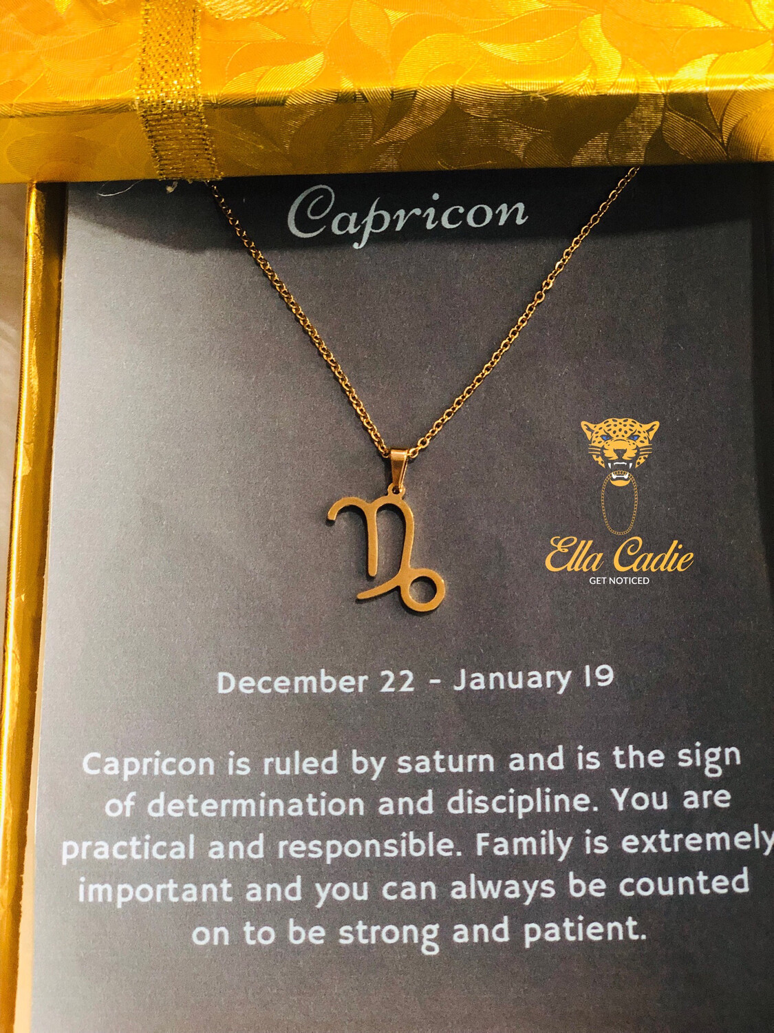 Zodiac Chain Capricorn