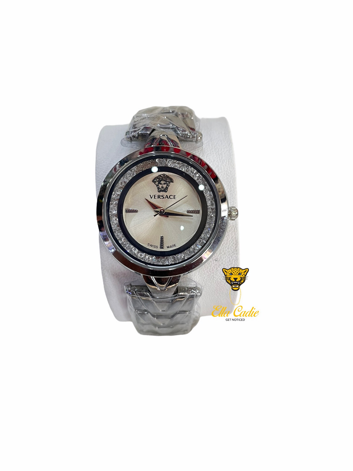 Versace Silver Watch 
