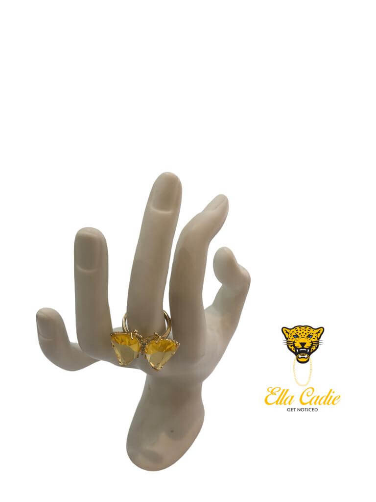Butterfly Precious Stone Ring