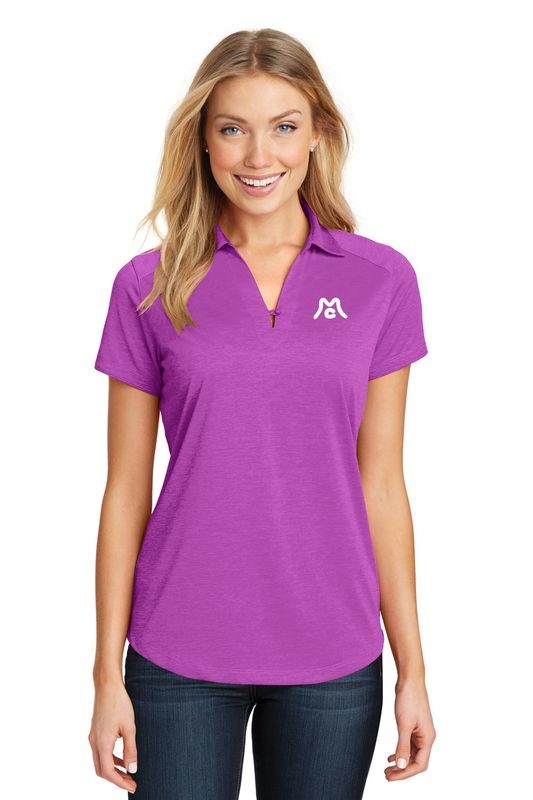 Port Authority® Ladies Digi Heather Performance Polo.  Available in 5 colors.