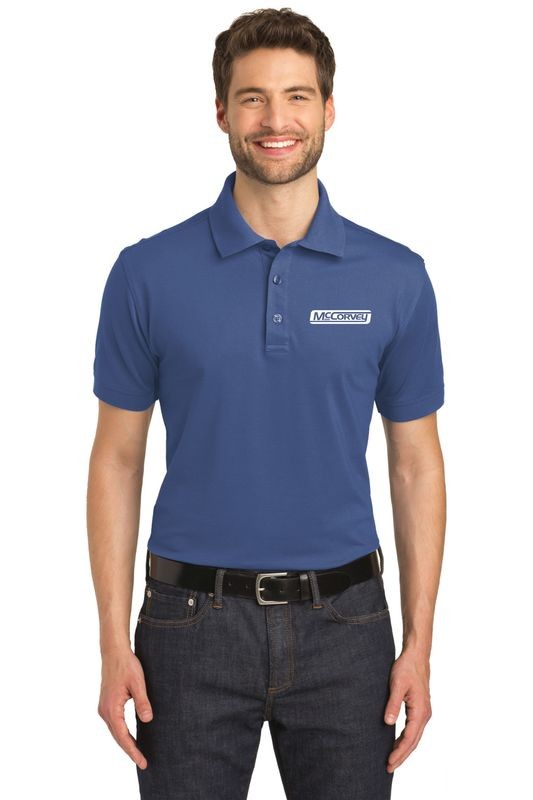 Port Authority® Stretch Pique Polo. Available in 6 colors.
