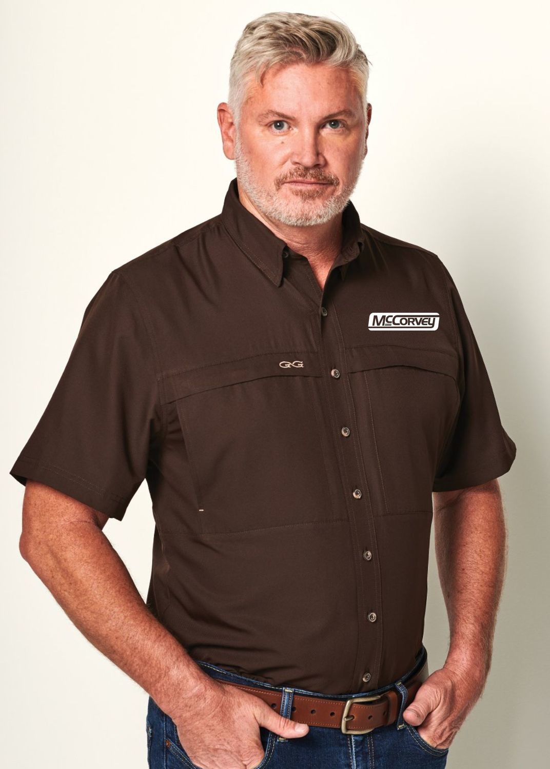 GameGuard.  Chocolate MicroFiber Shirt.