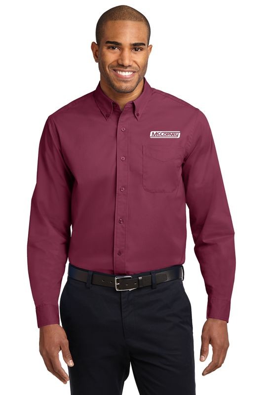 Port Authority® Long Sleeve Easy Care Shirt Available in 17 colors.
