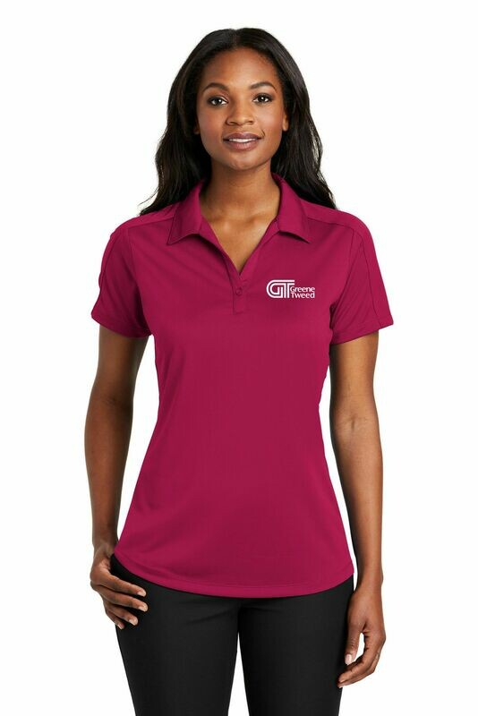 Port Authority® Ladies Diamond Jacquard Polo.  Available in 10 colors.