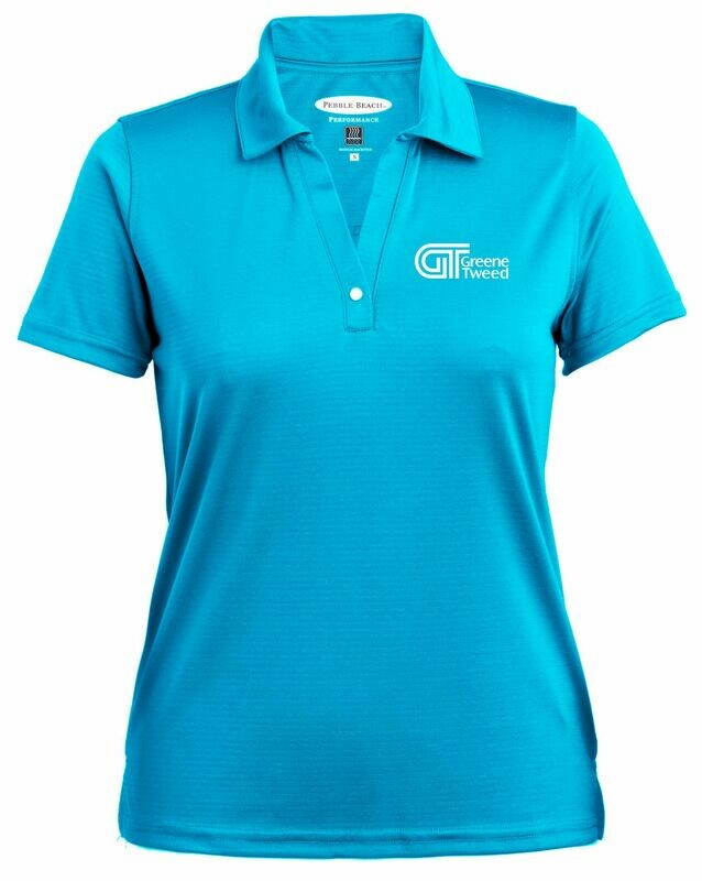 Ladies Pebble Beach Horizontal Textured 
 Polo® - Available in 21 colors