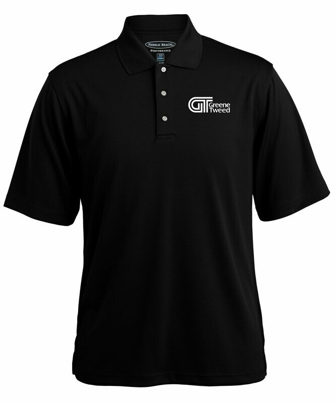 Pebble Beach Horizontal Textured 
 Polo® - Available in 21 colors