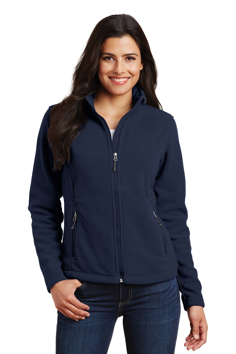 Port Authority® Ladies Value Fleece Jacket- Available in 12 colors, Color: True Navy