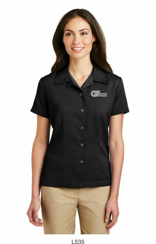 Port Authority® Ladies Easy Care Camp Shirt.  Available in 4 colors.