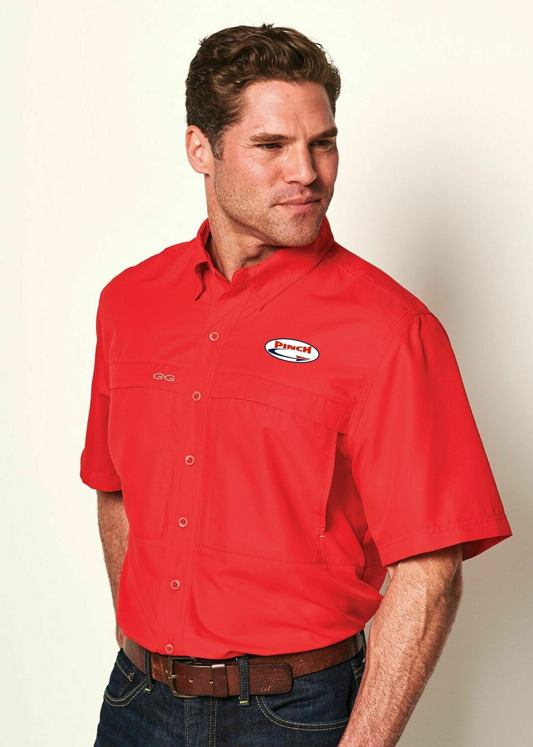 GameGuard. Red MicroFiber Shirt.  Available in 2 colors.