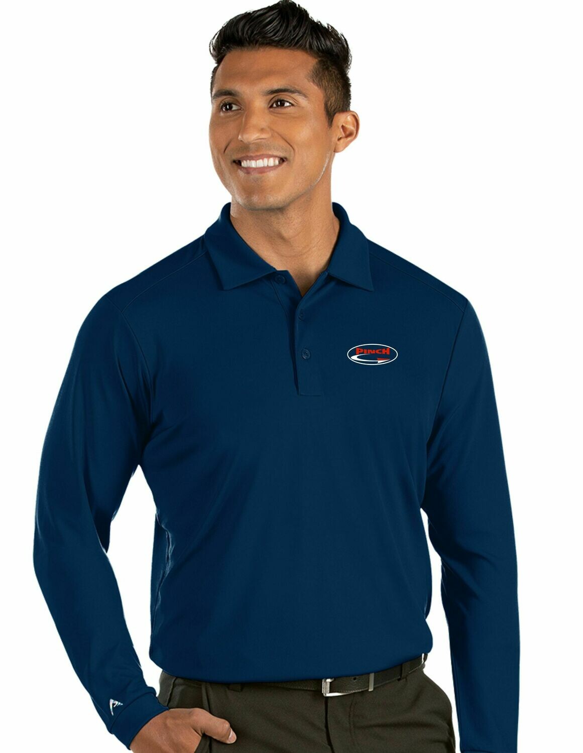 Antigua - Tribute.  Long Sleeve Polo. Available in 2 colors.