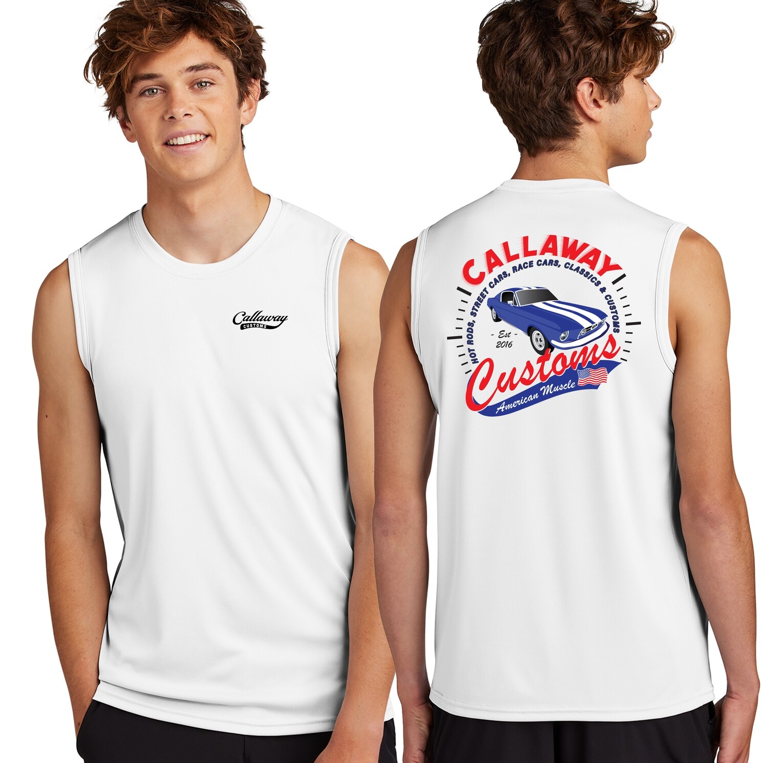 Performance Tank, Color: White