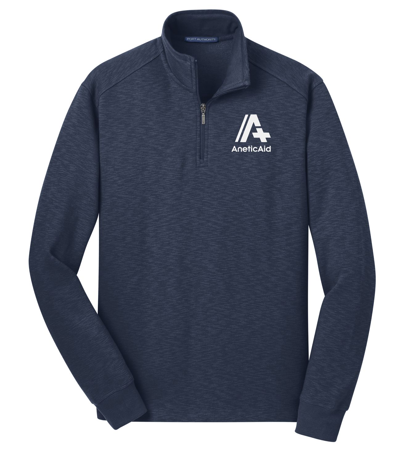 Slub Fleece 1/4-Zip Pullover
