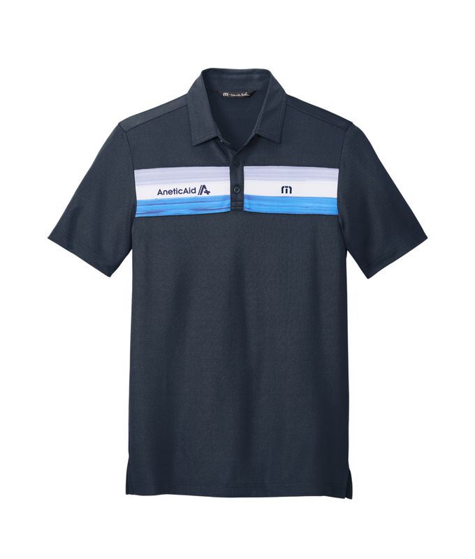 TravisMathew Cabana Chest Stripe Polo