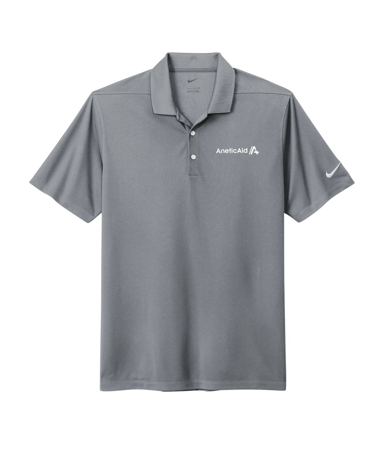 Nike Dri-FIT Micro Pique 2.0 Polo, Color: Cool Grey