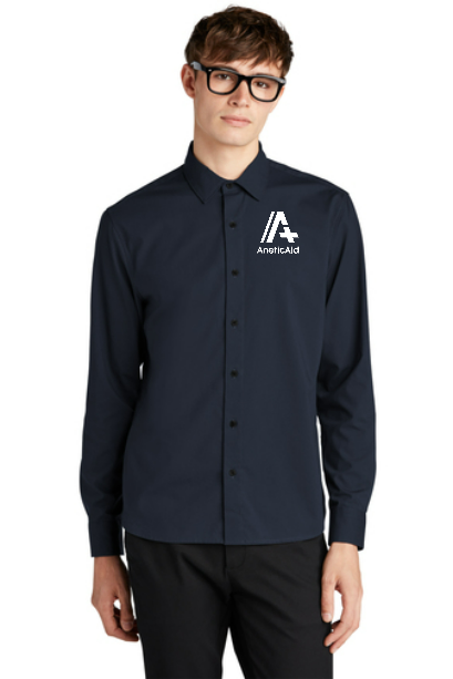 Mercer+Mettle® Long Sleeve Stretch Woven Shirt