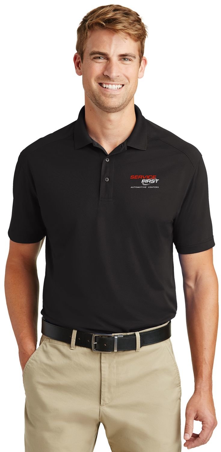 Lightweight Snag-Prof Polo Available in 4 colors, Color: Black