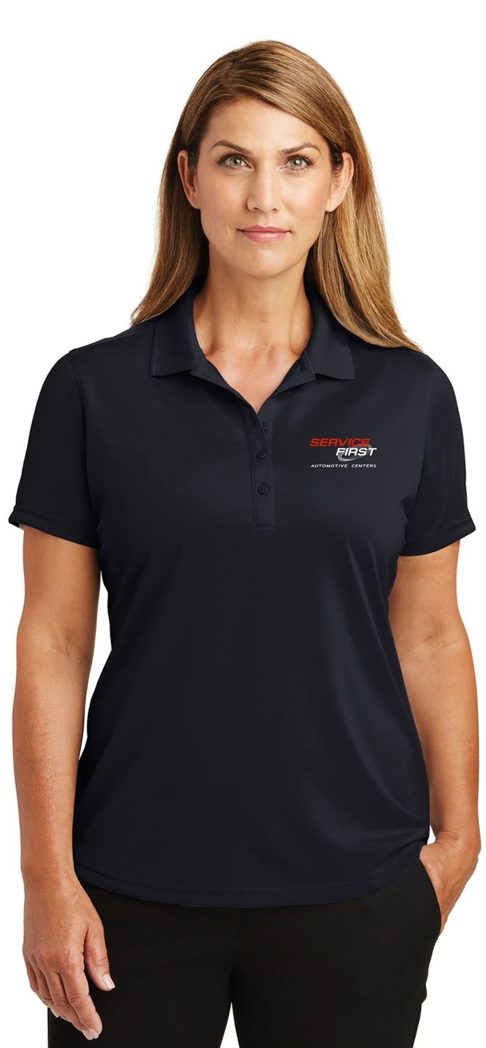 Ladies Lightweight Snag-Prof Polo Available in 5 colors, Color: Black