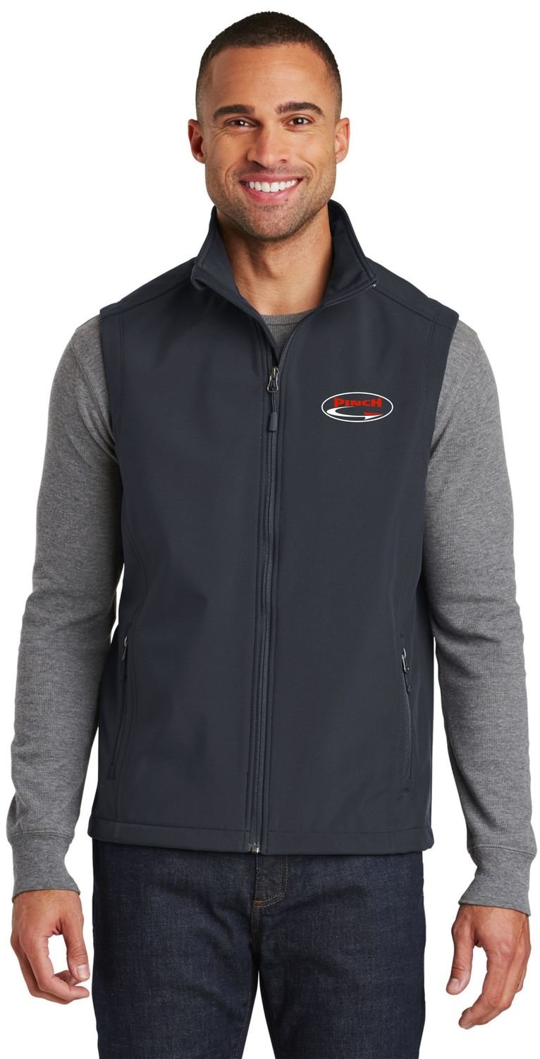Port Authority® Core Soft Shell Vest - Battleship Grey, Color: Battleship Grey
