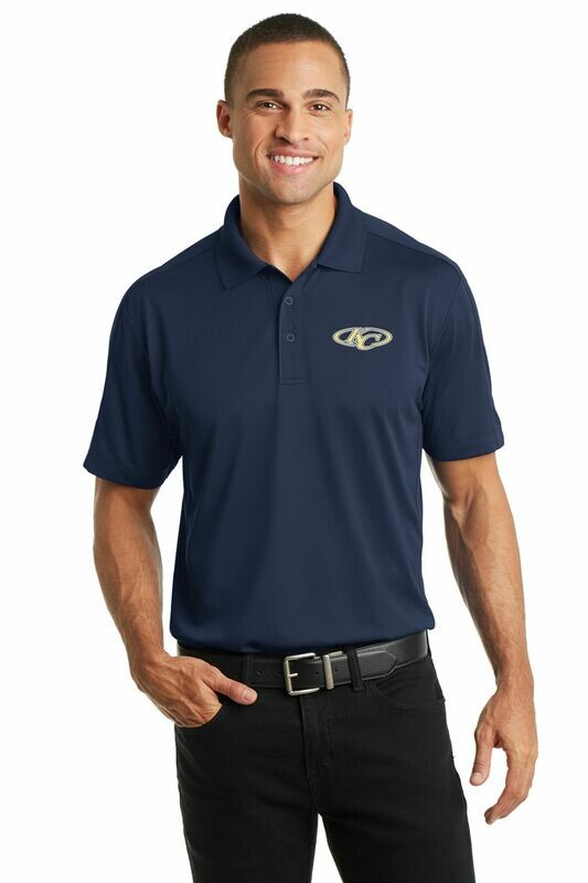 Port Authority® Diamond Jacquard Polo - Available in 2 colors - Navy or White