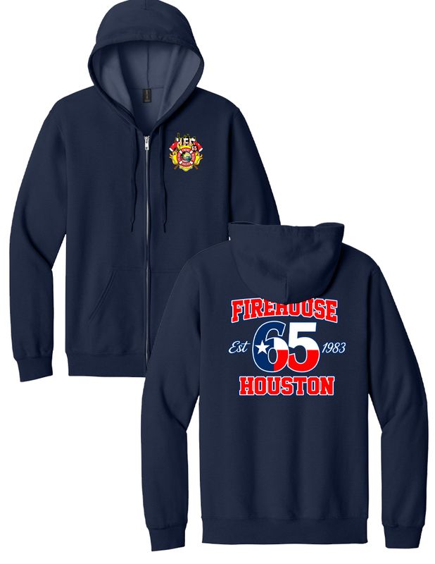 Station Full Zip-Up Hoodie