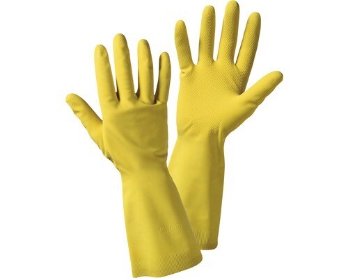 Mehrfachhandschuhe Gelb Größe M  3 Stück