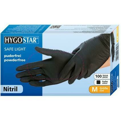 Einmalhandschuhe GR L Schwarz Nitril 100 Stk Einmalhandschuhe GR L Schwarz Nitril 100 Stk