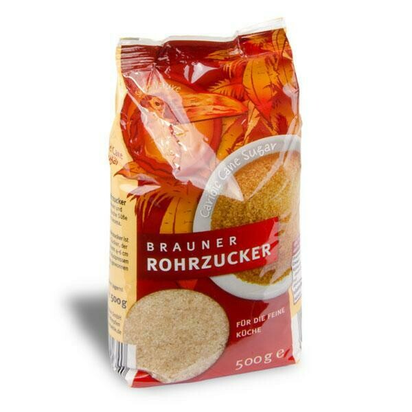 Brauner Rohrzucker 500 g