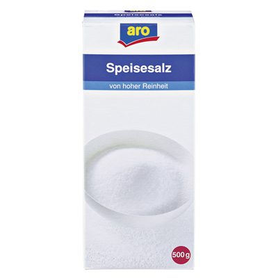 ARO Speisesalz feinkörnig 500 g