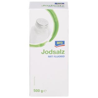 ARO Jodsalz mit Fluor 500 g